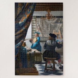 Quebra-cabeça A Arte da Pintura, Johannes Vermeer