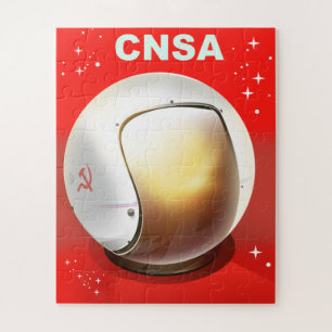Quebra-cabeça A arte espacial da CNSA China.