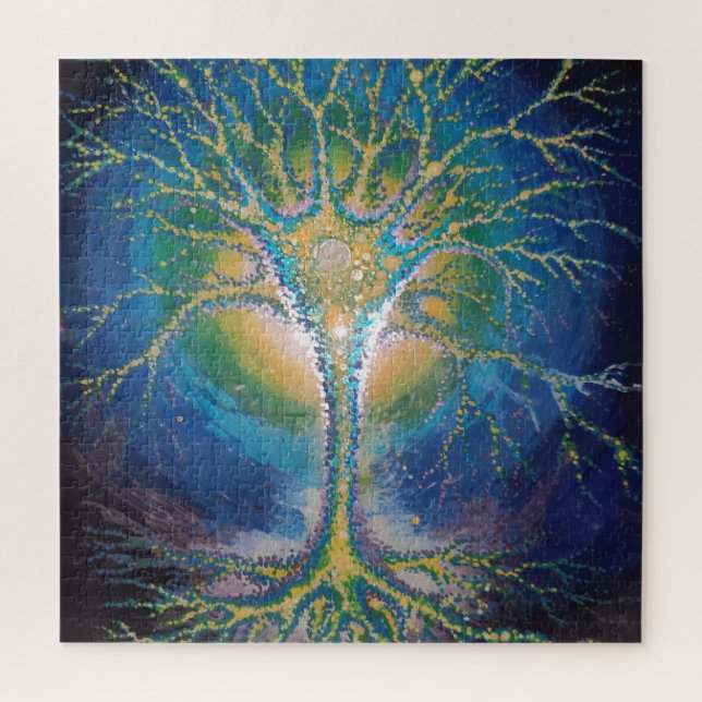 Quebra-cabeça A árvore neural (Vertical)