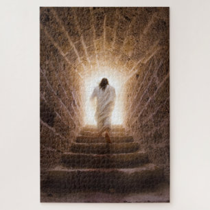 Quebra-cabeça A Ascensão - Jesus Andando à Luz