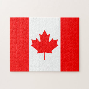 Quebra-cabeça A bandeira canadense, Canadá