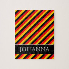 Quebra-cabeça A bandeira de Alemanha inspirou o teste padrão