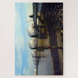 Quebra-cabeça A Barreira do Tâmisa, Londres.