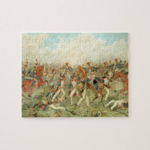 Quebra-cabeça A batalha de Vitoria, o 21 de junho de 1813 (w/c