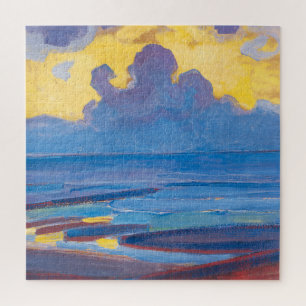 Quebra-cabeça À Beira-Mar   Piet Mondrian  