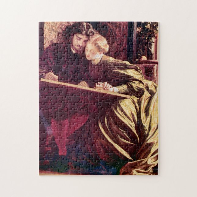 Quebra-cabeça A bela arte da lua de mel do pintor (Vertical)