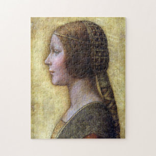 Quebra-cabeça A bela princesa, Leonardo da Vinci