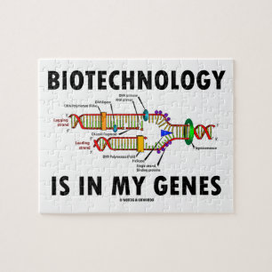 Quebra-cabeça A biotecnologia está em meus genes (a réplica do