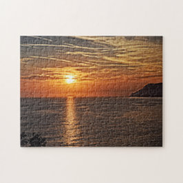 Quebra-cabeça A Blaze do Sunset - 11x14 - 252 pcs.