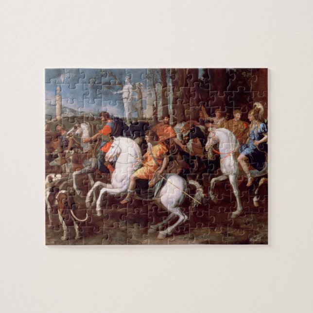 Quebra-cabeça A caça do varrão de Calydonian, 1637-38 (Horizontal)