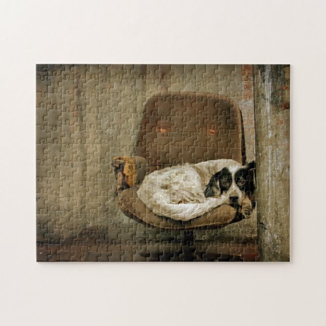 Quebra-cabeça A cadeira quebrada (Horizontal)