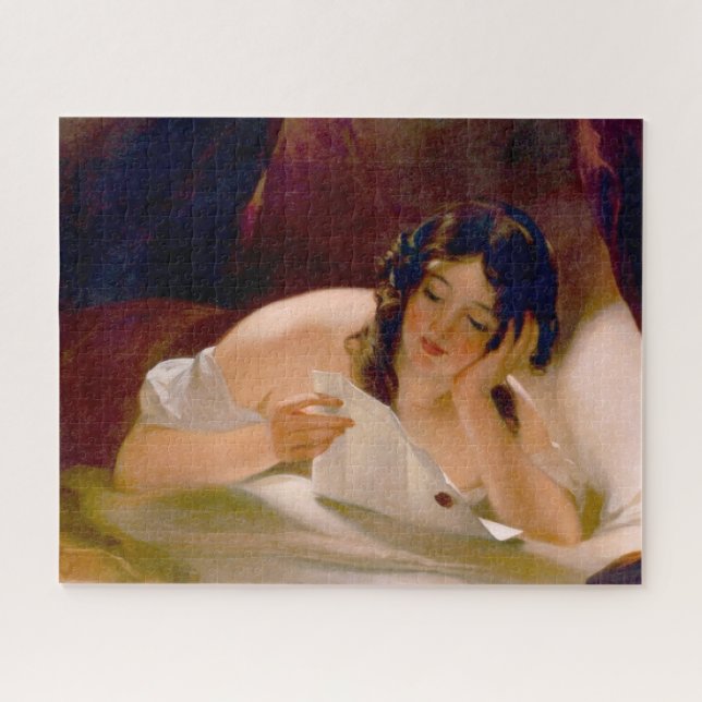 Quebra-cabeça A Carta do Amor (por Thomas Sully) (Horizontal)