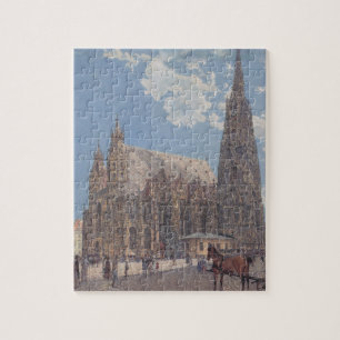 Quebra-cabeça A catedral do St Stephen em Viena por Rudolf