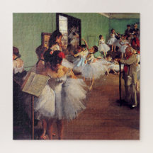 A classe de dança de Edgar Degas
