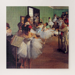 Quebra-cabeça A classe de dança de Edgar Degas