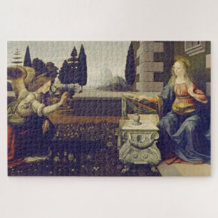 Quebra-cabeça A Comunicação de Leonardo da Vinci c. 1472-1475