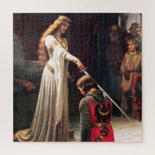 Quebra-cabeça “A Condecoração” Pintura Medieval de Edmund Blair