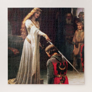 Quebra-cabeça “A Condecoração” Pintura Medieval de Edmund Blair