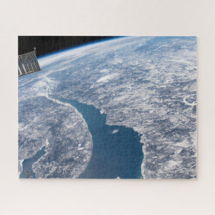Quebra-cabeça A Cratera Manicouagan E A Rua.