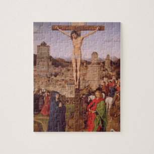 Quebra-cabeça A crucificação (óleo no painel)