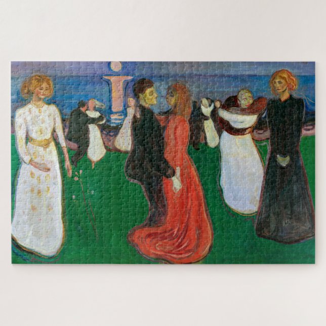 Quebra-cabeça A Dança da Vida | Edvard Munch | (Horizontal)