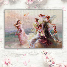 Quebra-cabeça A dança das ninfas Édouard Bisson Fantasia