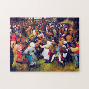 Quebra-cabeça A dança do casamento, Pieter Bruegel