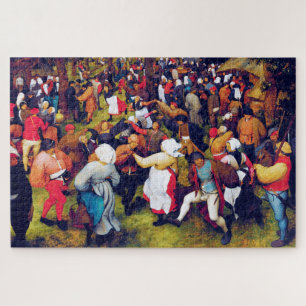 Quebra-cabeça A dança do casamento, Pieter Bruegel