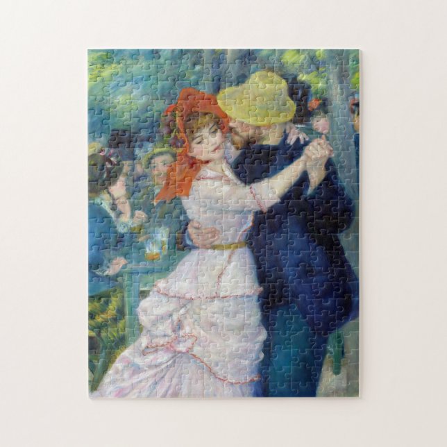 Quebra-cabeça A dança em Boudonal por Pierre-Auguste Renoir (Vertical)