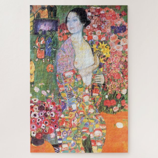 Quebra-cabeça A Dançarina, Gustav Klimt (Vertical)