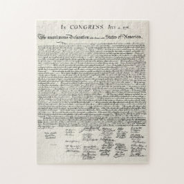 Quebra-cabeça A declaração de independência