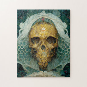 Quebra-cabeça A Drone Bee Skull Fantasy Sci-Fi