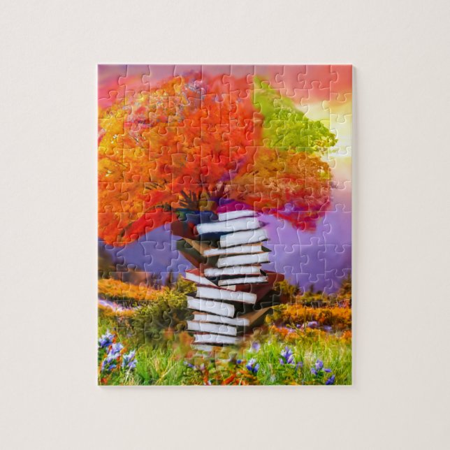 Quebra-cabeça A educação será sempre a base de todo o sucesso (Vertical)