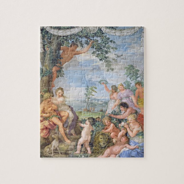 Quebra-cabeça A época dourada (fresco) (Vertical)