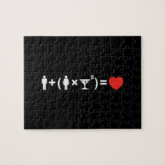 Quebra-cabeça A Equação do Amor para as Mulheres (Horizontal)