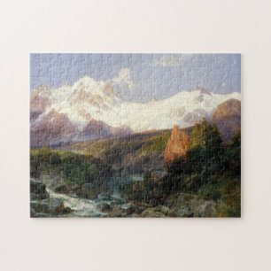 Quebra-cabeça A escala de Teton