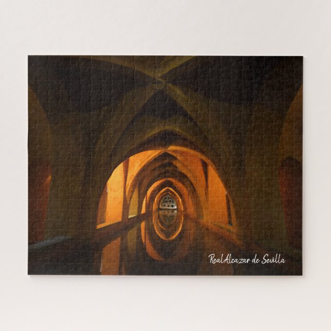 Quebra-cabeça A Espanha Real - Alcazar de Sevilha (Horizontal)