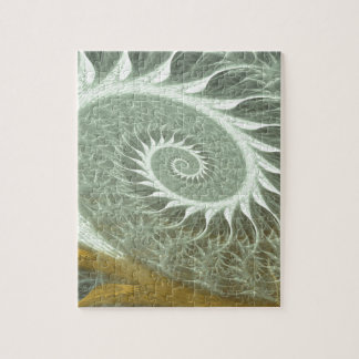 Quebra-cabeça A espiral cósmica - espiral sagrado do ouro da