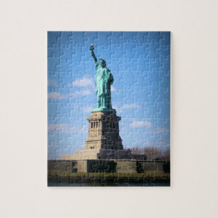 Quebra-cabeça A Estátua da Liberdade - 8x10 - 110 pcs.