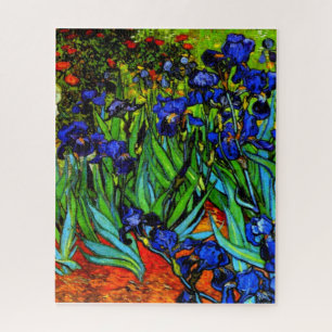 Quebra-cabeça A famosa pintura de Van Gogh, Irrises