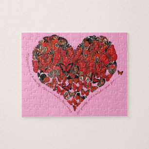 Quebra-cabeça A felicidade é uma borboleta