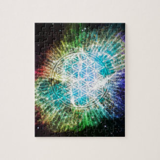 Quebra-cabeça A flor