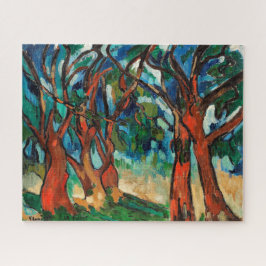 Quebra-cabeça A Floresta | Maurice de Vlaminck |
