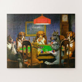 Quebra-cabeça A Friend in Need Dogs Playing Poker 1903