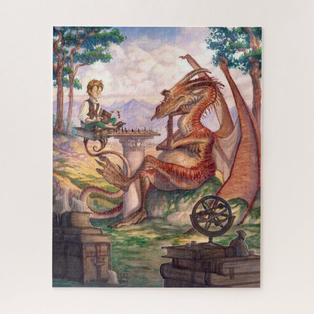 Quebra-cabeça "A Golden Afternoon" 500+ Piece Puzzle (Vertical)