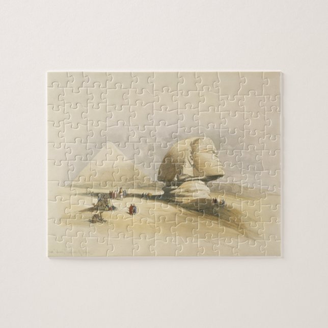 Quebra-cabeça A grande esfinge e as pirâmides de Giza, de "E (Horizontal)