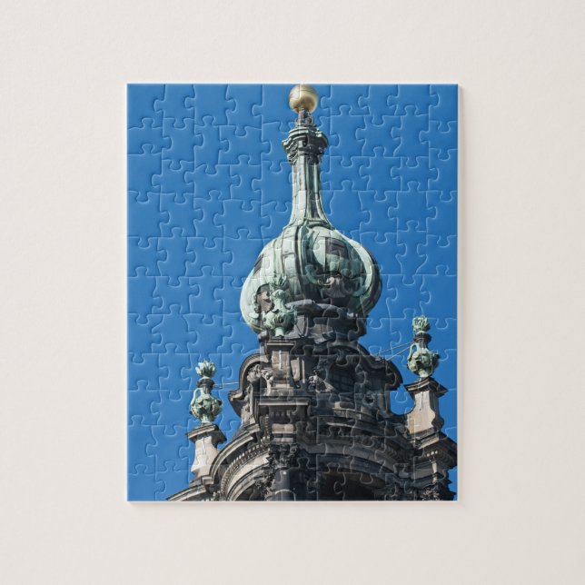 Quebra-cabeça A hofkirche (Igreja da Corte) Dresden (Vertical)