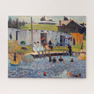 Quebra-cabeça A Hora do Banho por Impressionista Renoir