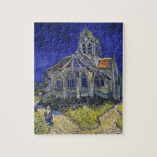 Quebra-cabeça A Igreja em Auvers por Vincent van Gogh