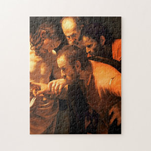 Quebra-cabeça A Incredulidade Do Santo Thomas Por Caravaggio